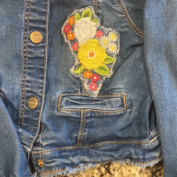 Mayoral 5T Jean Jacket embellished - Picture 6 of 6